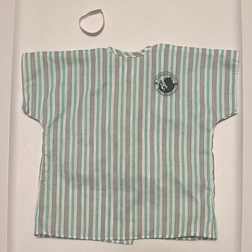 Pleasant Company Doll Hospital Gown and Bracelet